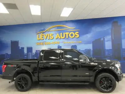 FORD F-150 2016 PLATINUM EDITION V-6 3.5 LITRES ECOBOOST 4X4 SUPERCREW / BOITE 5½ CAMÉRA DE RECUL /...