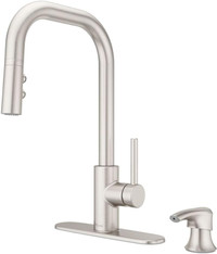 Pfister Zanna Kitchen Faucet with Pull Down Sprayer Brand New