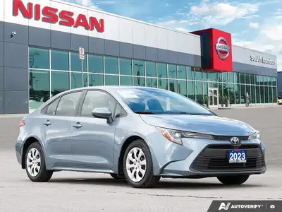 Recent Arrival! 2023 Toyota Corolla LE 4D Sedan Gray CVT FWD 2.0L 4-Cylinder 16V DOHC Come visit our...