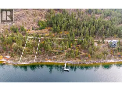Exceptional 0.37-Acre Waterfront Lot – Vernon, BC! An extraordinary opportunity to build a custom la...