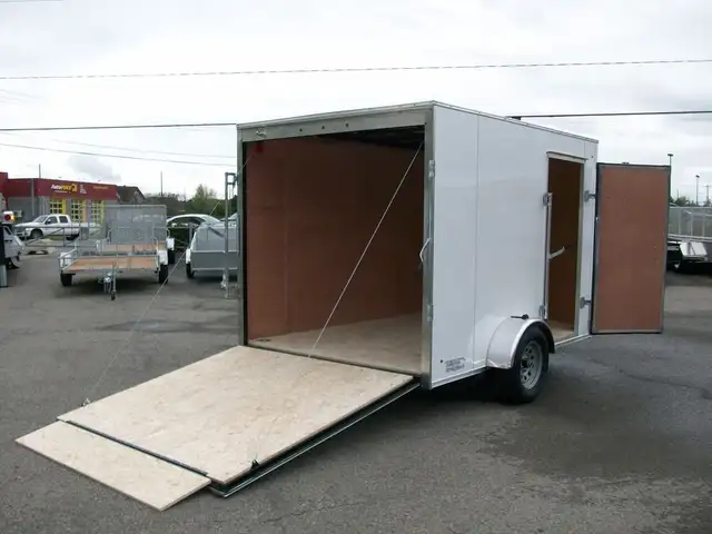 2025 Weberlane CARGO 7' X 10' V-NOSE 1 ESSIEUX 3500LB. RAMPE VTT in Cargo & Utility Trailers in Laval / North Shore - Image 11