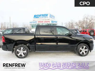 Accident-free and one-owner, this 2025 Ram 1500 Tradesman was originally purchased and serviced at R...