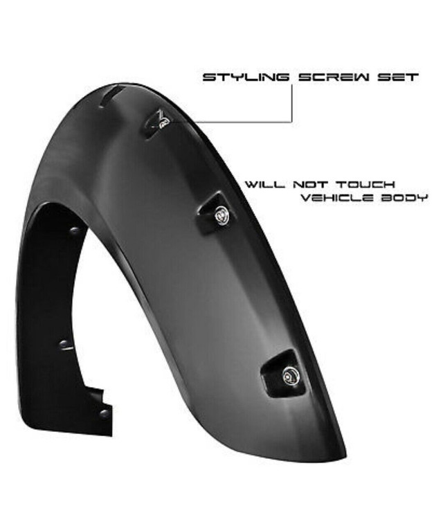 RAM 1500 RIVET WHEEL FENDER FLARE KIT SET 2009-2018 in Auto Body Parts in Markham / York Region - Image 3