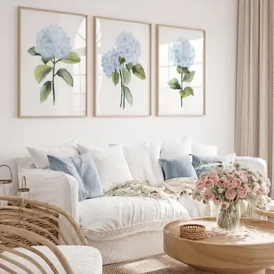 I don’t think there is a more elegant flower than the hydrangea, which is why I like to paint them s...