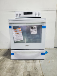 Whirlpool stove glass top 30″ YWFE775H0HW New scratch dent