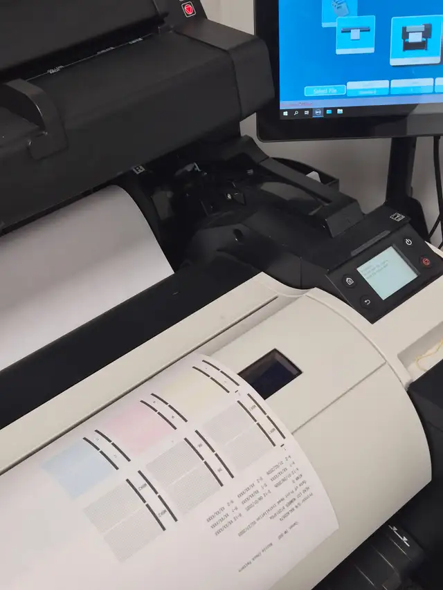Canon TM-300 mfp z36 wide format plotter /scanner system504020592336588801