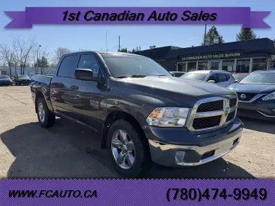 2019 RAM 1500 Classic Tradesman — powered by the 5.7L HEMI V8 producing 395 hp and 410 lb-ft of torq...