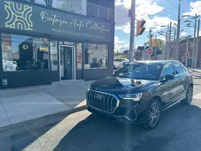 2020 AUDI Q3 !!!!! 1 OWNER !!!! TECHNIK !!!!!! S-LINE !!!!!! 20" 5-V SPOKE STAR DESIGN !!!!!!! SPORT...