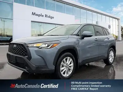 Navigate Canadian roads with confidence in this versatile 2024 Toyota Corolla Cross LE. Finished in...