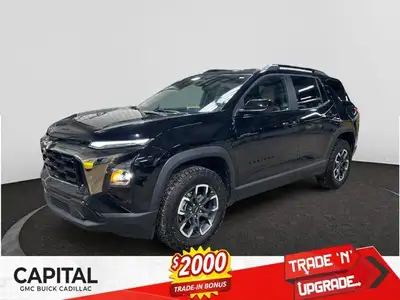 Welcome to Capital GMC! Offering excellent driving manners, this Chevrolet Equinox is Black in color...