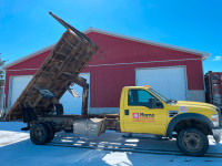 Ford F550 XL Flatbed Dump