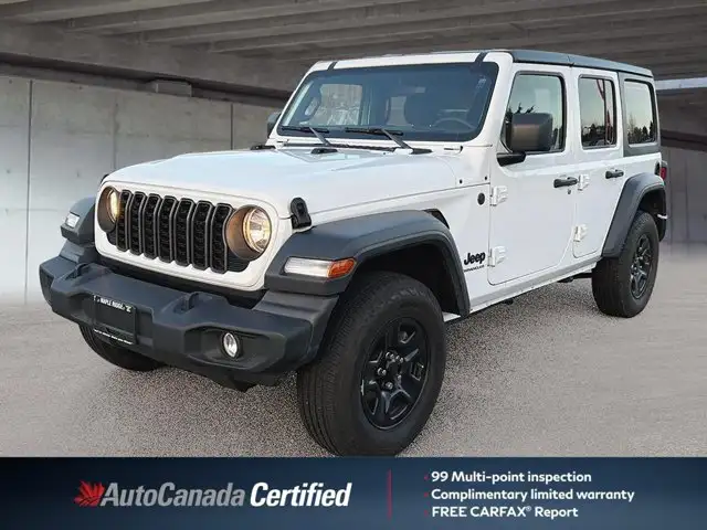2024 Jeep Wrangler 1 Owner | Freshly Serviced | AutoCanada