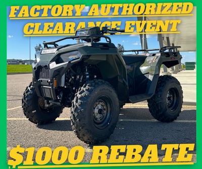 Sportsman 450 H.O. EPS - $1000 REBATE ENDS OCT 31! PAYMENTS LOW AS $76 BIWKLY! PAYMENTS LOW AS $89 B...