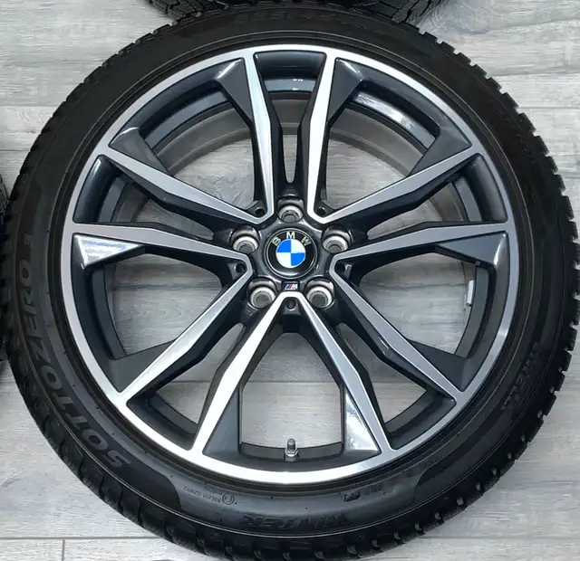 2022 BMW X1 / X2 OEM 19" Rims, TPMS & RF Winter Tires*BRAND NEW* in Tires & Rims in Markham / York Region - Image 4