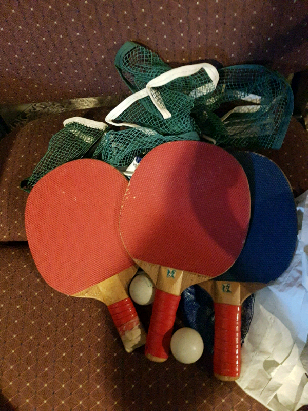 table tennis set with net 