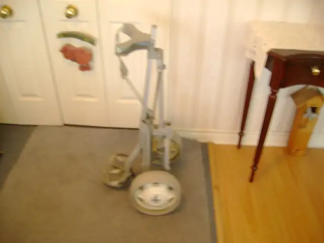 GOLF CLUBS CART  -- EXCELLENT  CONDITION