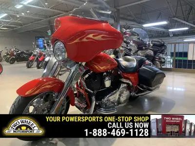 Welcome to Two Wheel Motorsport *54145* LOADED MINT CONDITION ROAD KING SCREAMIN EAGLE CVO 110CI WIT...