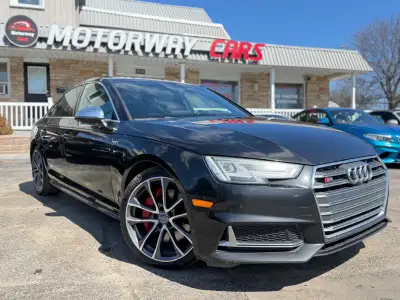 Welcome to Motorway Cars. 2018 Audi S4 Technik Bluetooth Keyless Entry Push Button Start Quattro All...