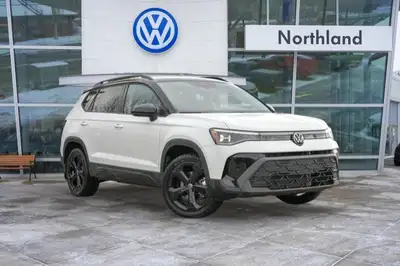 2025 Volkswagen Taos Comfortline Pure White 1.5L I4 Turbocharged DOHC 16V LEV3-SULEV30 174hp 8-Speed...