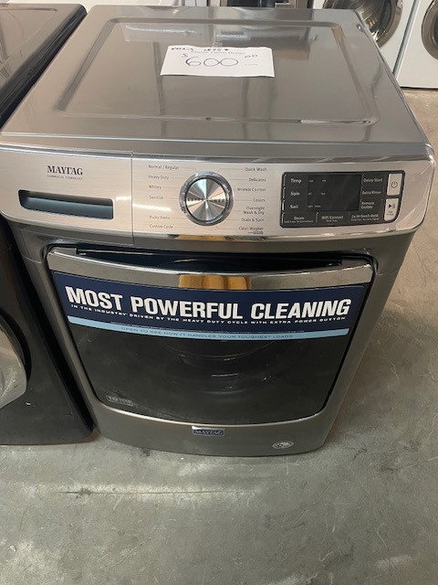 Laveuse seule frontale inox vapeur Maytag ( comme neuve ) dans Laveuses et sécheuses  à Ville de Montréal