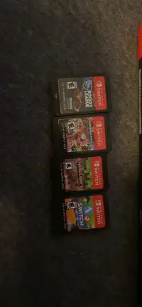 Nintendo Switch with case and games. Perfect Condition