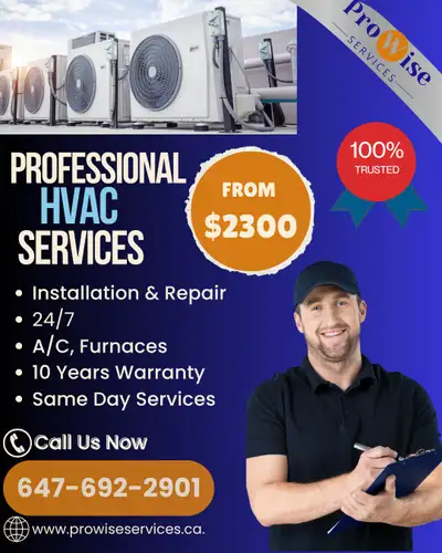 Best Prices, AC & Furnace | Fast Install | Certified, Warrantied, View more