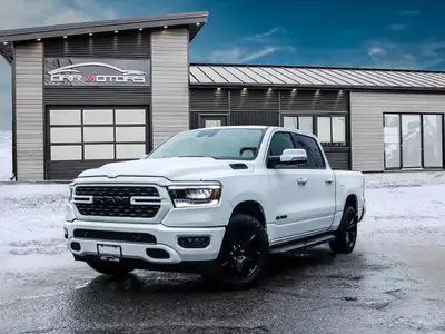 WAS: $46999 NOW: $44999 plus taxes and licensing fees2022 Ram 1500 Sport 4x4 Crew Cab 5'7" Box – Ver...