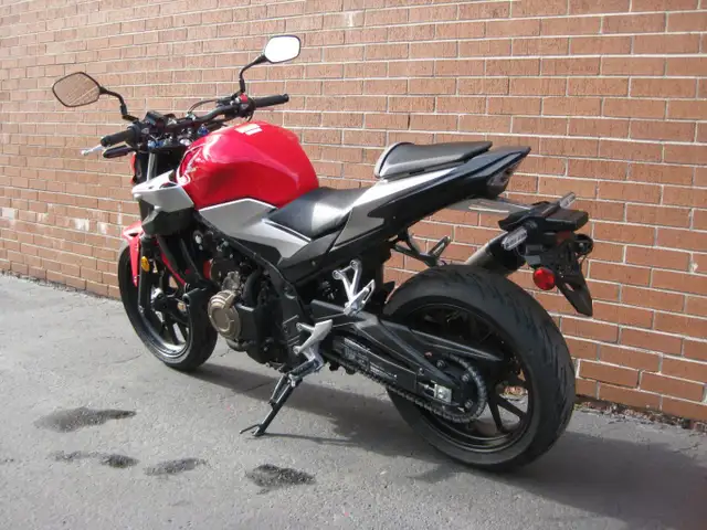2020 HONDA CB500 FA ABS - CONGRATS TO SIR BENJAMIN - “THE ROAD W in Street, Cruisers & Choppers in City of Toronto - Image 8