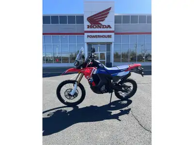 2026 Honda CRF300LRAT Rally New Arrival: 2026 Honda CRF300LRAT Rally — now in stock at Olivier Honda...