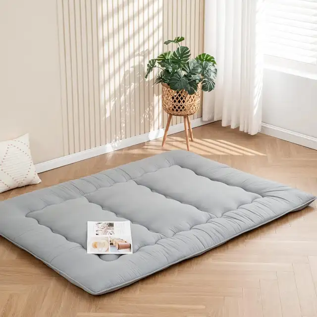 Foldable Full-Size Futon Mattress Foam Japanese Bed AMZ384811 in Beds & Mattresses in Saskatoon - Image 2