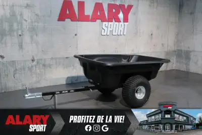 Alary Sport Cette REMORQUE POUR VTT MO-100 2025 est disponible DÈS MAINTENANT! Contactez-nous au 450...