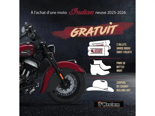 2025 indian Chieftain PowerPlus Dark Horse 108 With PowerBand Au in Street, Cruisers & Choppers in Laval / North Shore - Image 3