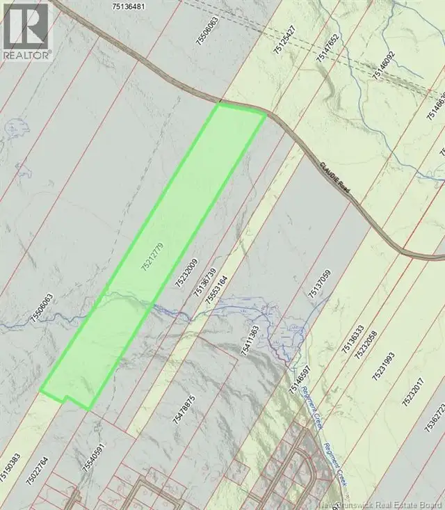 Vacant Lot Claudie Road Fredericton, New Brunswick in Land for Sale in Fredericton - Image 3