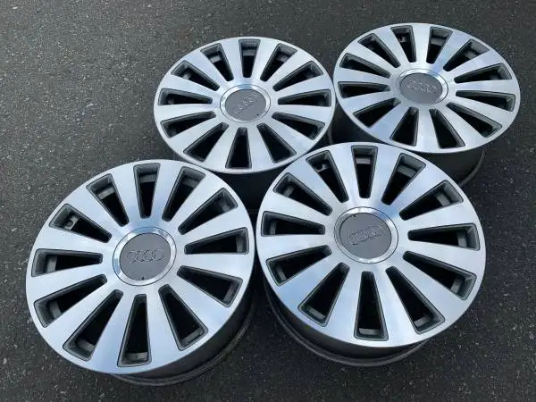 Stunning - Genuine Factory OEM Audi A8 19" rims in exc used cond in Tires & Rims in Delta/Surrey/Langley - Image 2