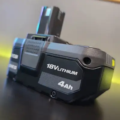 Ryobi One+ 18v 4ah Lithium-Ion Battery (Brand New), View more