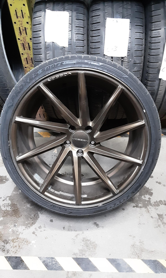 Staggered Vossen Rims in Tires & Rims in City of Toronto