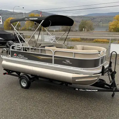 Party Barge 18 DLX - Best Pontoon Boat LIMITED SUPPLY MODEL $58,995 -$3,000 [CLEAR THE DECK SALE] $5...