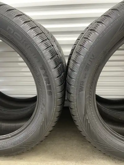 Set4: 255/50R20 109V XL Nokian WR G4 SUV All Weather Tires. FIRM $380: Four Used All Weather Tires ....