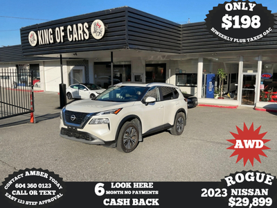 2023 NISSAN ROGUE SV MOONROOF Stock Number: P215614 VEHICLE OPTIONS AWD, LED Headlights, Alloys, 5 P...
