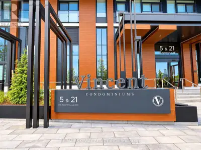Welcome to a brand-new 1 Bedroom + Den suite at The Vincent Condos in the Vaughan Metropolitan Centr...