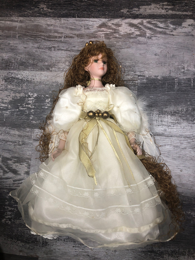 Porcelain Angel Wing Doll -$20 in Arts & Collectibles in Hamilton - Image 2