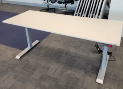 Workrite Electric Height Adjustable Sit-Stand Desk | $600 Each, View more
