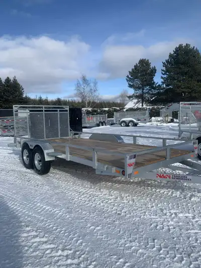 sell cargo trailer enclosed trailer remorque trailer fermé no- galvanize + also some utility galvani...
