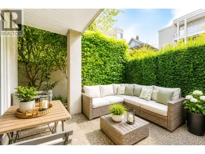 Private patio/ mini-yard perfect for pet owners! Garden-level townhouse style condo in the heart of...