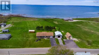 Set on 3.1 acres of oceanfront property in Little Brook, this spacious and carefully maintained bung...