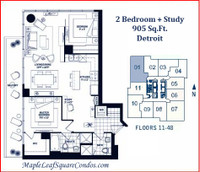 Maple Leaf Square #4661 - Luxury Condo for Rent