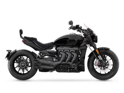 Sturgess Cycle 2026 Triumph Rocket 3 Storm GT Granite/Sapphire BlackThe legend evolves, with the Roc...