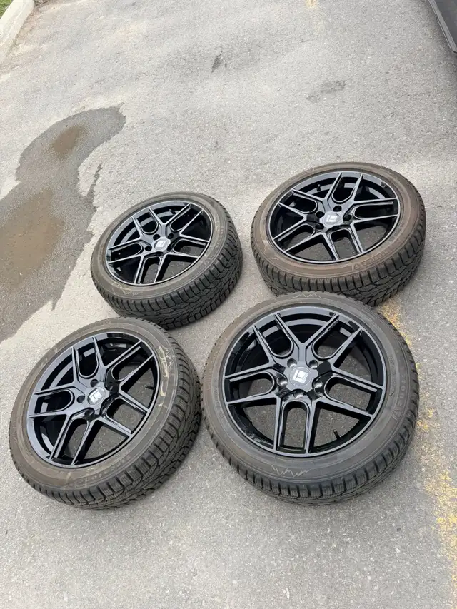 235/45/18 honda accord lexus is350 5x114.3 firestone winter in Tires & Rims in City of Toronto - Image 7