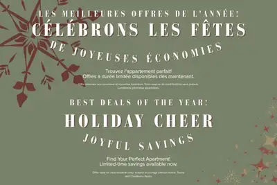 6 Months of Free Storage Visitez notre site Web : https://www.capreit.ca/fr/appartements-a-louer/lav...