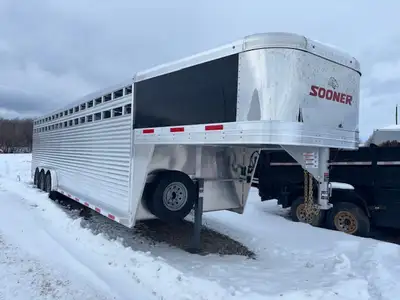 2026 Sooner 30' SR Stock Gooseneck Retail Price$71,395.00 Sale Price$69,995.00 LocationMillarville,...